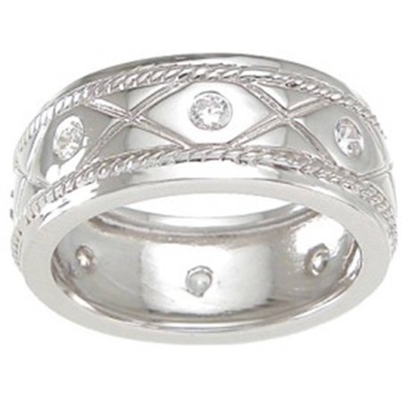 925 Sterling Silver Men's Wedding Band