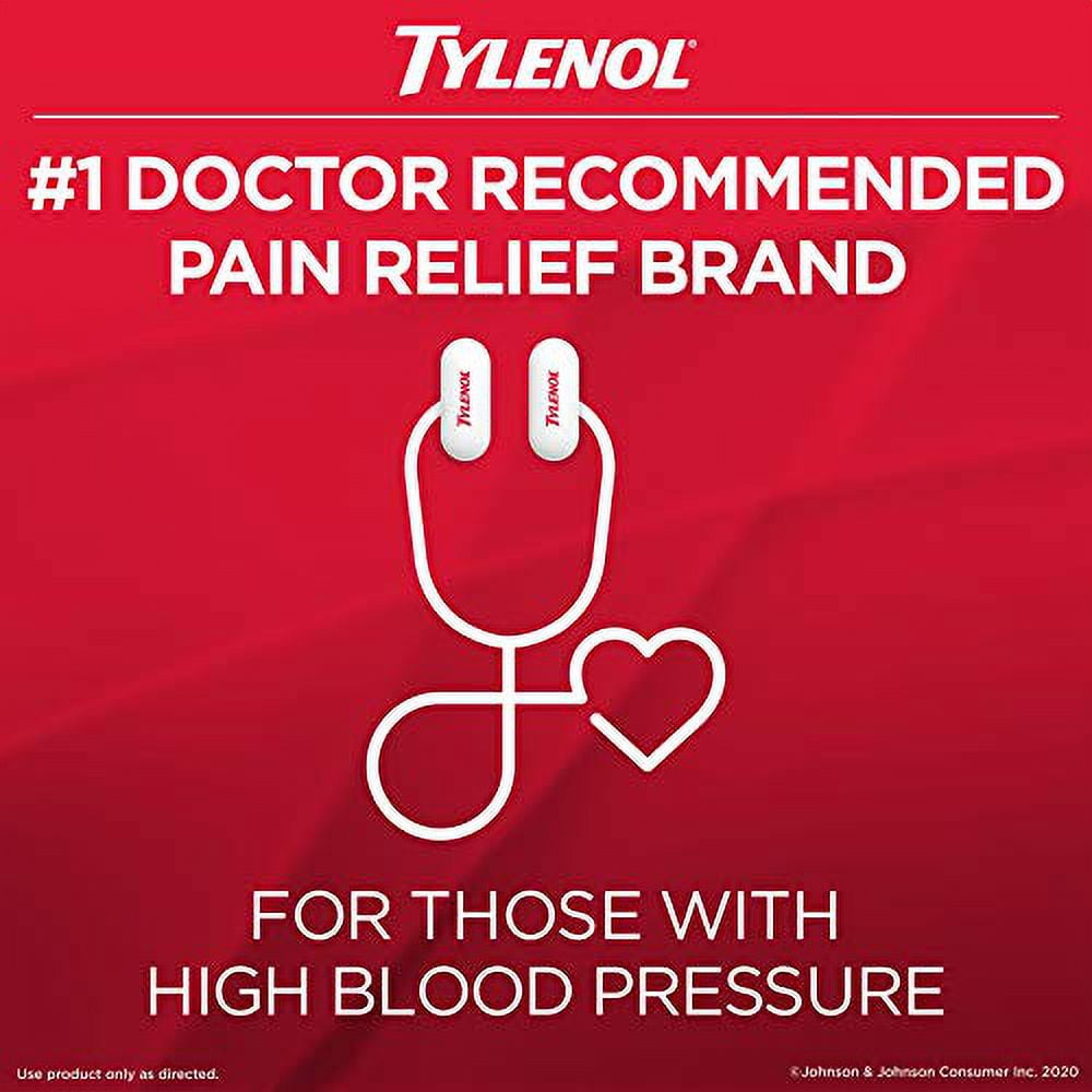 Tylenol 8 Hour Arthritis Pain Tablets with Acetaminophen for Joint Pain, 100 ct
