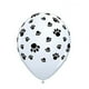 thumbnail image 1 of 50 globos de látex de 30 cm con forma de perro para fiestas de cumpleaños, bodas, regalos y decoraciones (blancos), 1 of 3