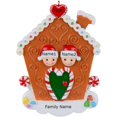 thumbnail image 1 of House Personalized Family of 2 Christmas Ornament -Free Customization, 1 of 5