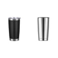 thumbnail image 1 of (Lot de 2) Rinsvye Gobelet en Acier Inoxydable 20 Oz Tasses d'Extérieur Tasse de Voyage Gobelet à Café Tasse Vintage en Verre à Lait Tasse à Café Tasse Thermique en Acier, 1 of 4