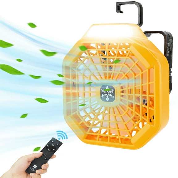 Hipoke 3-Speed Battery Powered Handheld Fans with Hand Hook