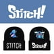 thumbnail image 2 of Gorro de punto con estampado de dibujos animados de Star Baby Stitch, gorro de lana estampado de hip-hop para hombres y mujeres, cálido en otoño e invierno, 2 of 6