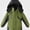 Green, variant on DJDLJWCJ Boys Winter Coats Stand Collar Warm Hooded Jacket Solid Color Long Sleeve Coat Orange Size 3T