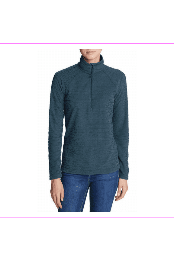 QUEST FLEECE Women's 1/4 ZIP Jacket L/Blackberry