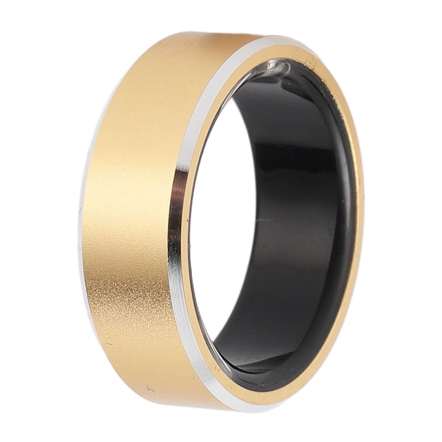 Smart Ring, Golden Multi Motion Modes Swing Intelligent Tracking Ring for Daily Life and Sports Size 8,Size 9,Size 10,Size 11,Size 12