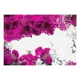 thumbnail image 3 of Tiptophomedecor Floral Wallpaper Wall Mural - Colors Of Spring: Fuchsia, 3 of 4