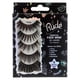 thumbnail image 3 of Paquete de 5 pestañas Rude Essential Faux Mink 3D, 3 of 4