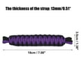 thumbnail image 4 of Unique Bargains 2pcs Door Strap Swing Doors Limiting Check Straps Nylon for Jeep Wrangler TJ JK JKU JL JLU YJ for Gladiator JT 2/4 Door 87-21 Purple, 4 of 6