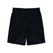 French Toast Boys' Pull-On Zip Pocket Shorts Color: navy Size: 12