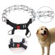 thumbnail image 4 of Collar de cadena de entrenamiento para perros con estrangulador para mascotas con hebilla, collar para perros, engranaje de cadena, punta de 35x55cm Colco collar de cachorro, 4 of 8