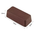 thumbnail image 2 of Uxcell 76mm x 35mm x 23mm Brown Polishing Compound Coarse Buffing Sharpening, 2 of 4
