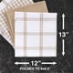 thumbnail image 5 of Paños de cocina T-Fal Premium Waffle 100% algodón, 30 x 33 cm (paquete de 12), 5 of 6