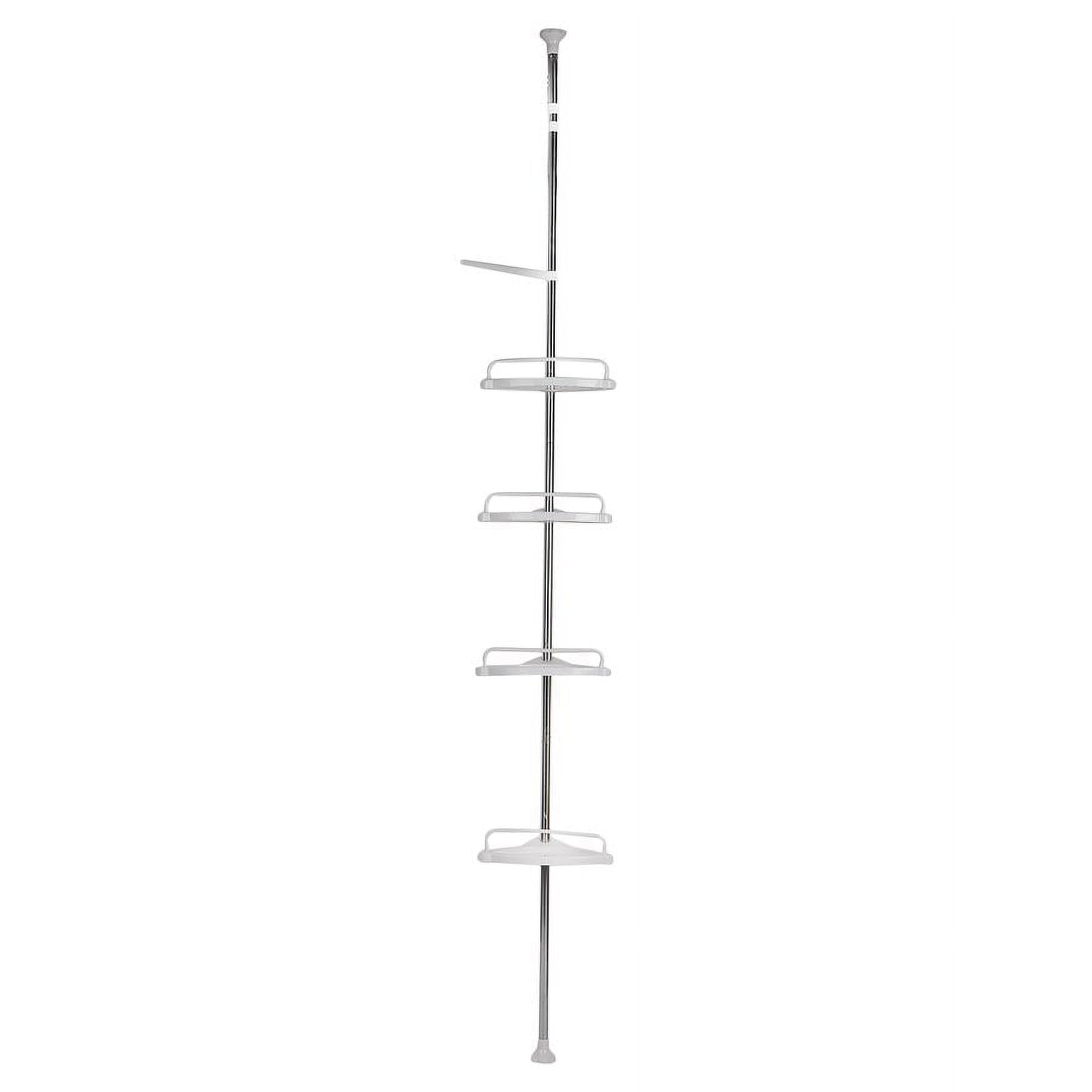 Stainless steel shower corner shelf POINT_4 series