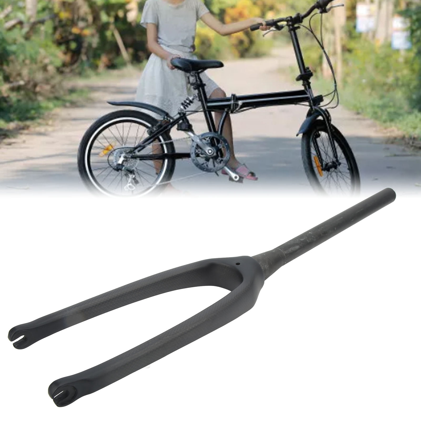 Fourche Suspension Avant Vélo 20 Pouces - Disque Et Lockout - Neuve 2 Ans Garantie