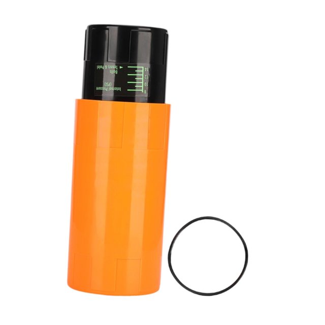 Lipstore Boîte de Rangement pour Balles de Tennis Accessoires Pratiques Forme de Tennis Conteneur Portable Support Orange