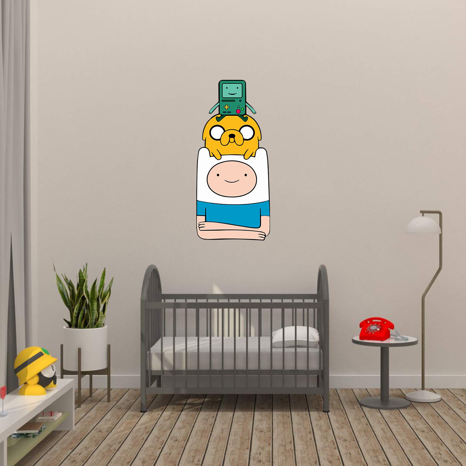 Jake the Dog and Fin the Adventure Cartoon Network Character Wall Art