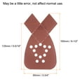 thumbnail image 2 of Unique Bargains 40 Packs 600 Grits 12 Holes Hook & Loop Sandpapers Triangular Sanding Pads Sheets with Extra Tips, 2 of 6