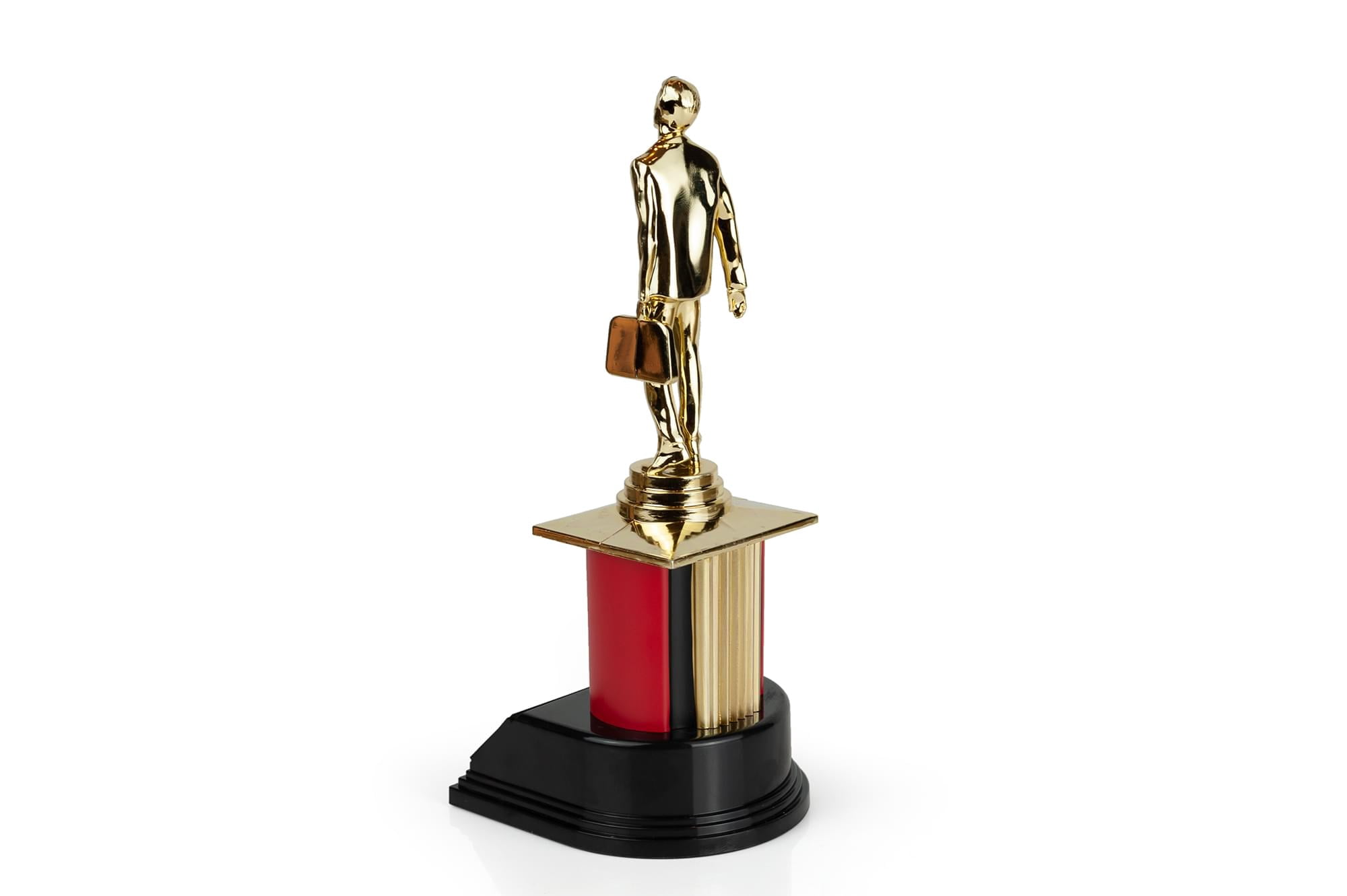 Surreal Entertainment SRE-PW-OFF-DUNDIE-C The Office Dundie Award Replica With 6 Interchangeable Plates, 8 Inches Tall
