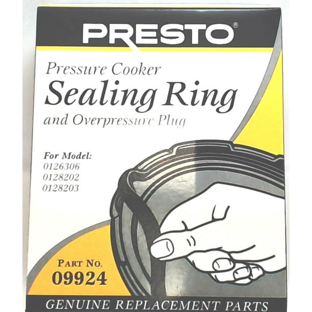 09924, Pressure Cooker Gasket Sealing Ring Fits Presto 0126306 Models