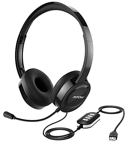 computer headphones with mic walmart