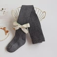 thumbnail image 2 of Nskgu Baby Girls Cotton Tights Thin Hollowed Summer with Bowknot Mesh Lace Fashion Toddler Footed Legging, 2 of 3