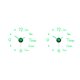 thumbnail image 2 of sweethay Reloj de pared luminoso, acrílico sin marco, relojes DIY, calcomanías modernas silenciosas sin perforar, sala de estar, oficina, Tipo 1 2Conjunto, 2 of 6