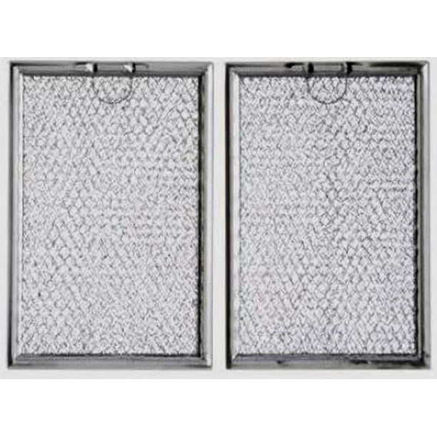 Grease Filter WB06X10309 Replacement For Many GE Microwaves 2 Pack
