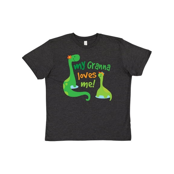 Inktastic My Granna Loves Me Grandson Youth T-Shirt