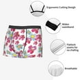 thumbnail image 5 of Wukai Watercolor Flowers Print Men’s Underwear Breathable Boxer Briefs,&nbsp;Moisture Wicking & Breathable-, 5 of 7