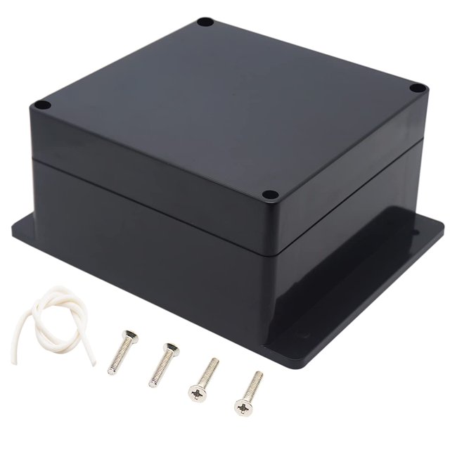 Caja de conexiones Zulkit IP65 impermeable ABS 16x16x9 cm