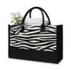 thumbnail image 4 of Bolsa de hombro JShteea Diseño de cuadros de cebra Para mujer, 4 of 8