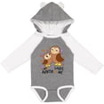 thumbnail image 3 of Inktastic My Auntie Loves Me- cute owl family Boys or Girls Long Sleeve Baby Bodysuit, 3 of 5
