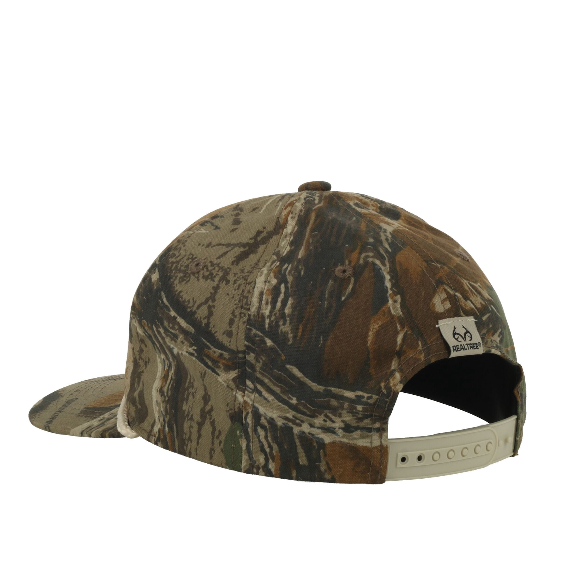 Realtree® Advantage Classic Camo Cap – Foam Front Flat Bill Snapback, One Size