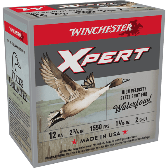 Winchester Xpert hi velocity steel shot 12 ga 2 3/4" waterfowl ammo