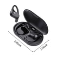thumbnail image 2 of AZXY Wireless Earbuds Bluetooth On,Sports Earbuds,Open Ear Headphones with Charging Case,Warterproof Ear Buds Noise Cancelling Long Battery Life,Back To School Gifts, 2 of 9