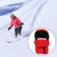 thumbnail image 4 of Trapper Hat Adjustable High Elasticity Windproof Thickened Keep Warm Polyester Men Velvet Warm Hat Scarf Outdoor Winter, 4 of 10