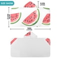 thumbnail image 4 of Yayeee Kids Hooded Towels Toddler Soft Absorbent Beach Bathing Wrap 50" x 23.5", White Watermelon, 4 of 5
