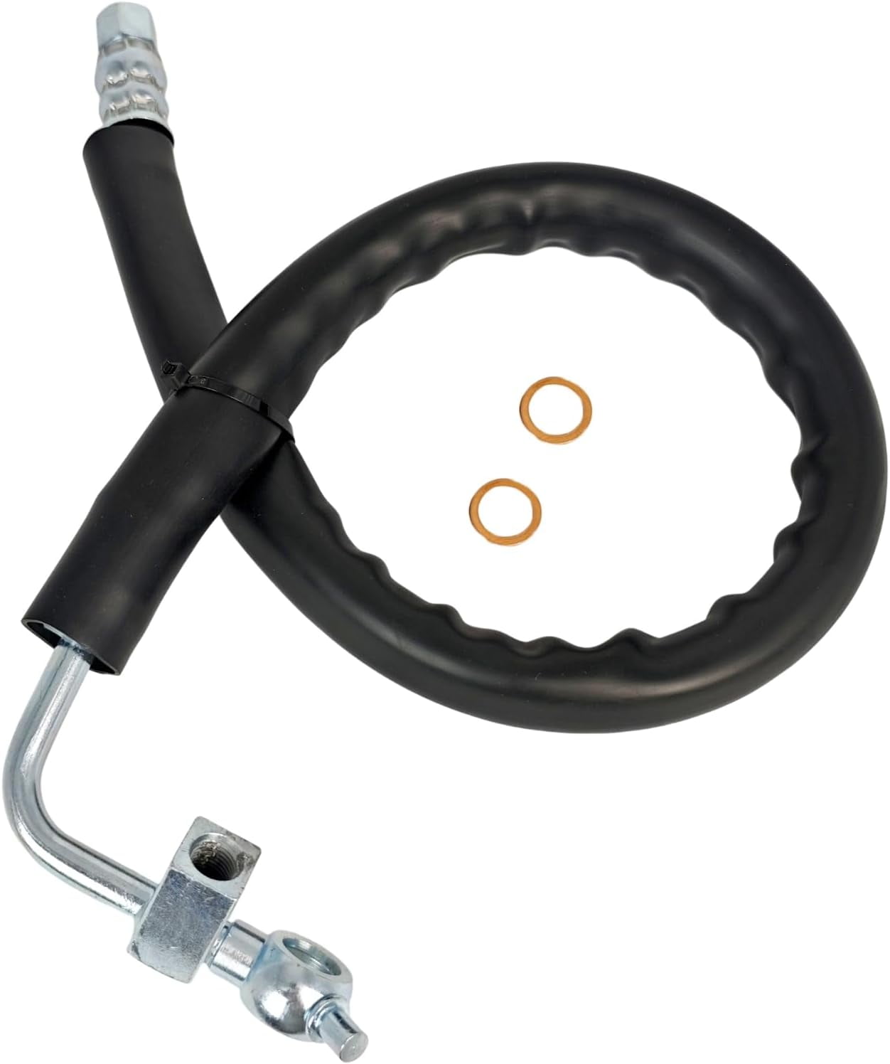 Power Steering Pressure Hose Compatible with Nissan Altima 2007-2012 2013 L4 2.5L Base S SL SR SE ‎3.5L V6 Gas 49720JA000 3402511 Line with O-ring