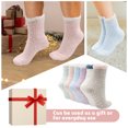 thumbnail image 7 of GIRACOA 6 Pairs Non Slip Hospital Socks for Women, Cozy Fuzzy Slipper Socks with Grip for Women Gifts, 7 of 7