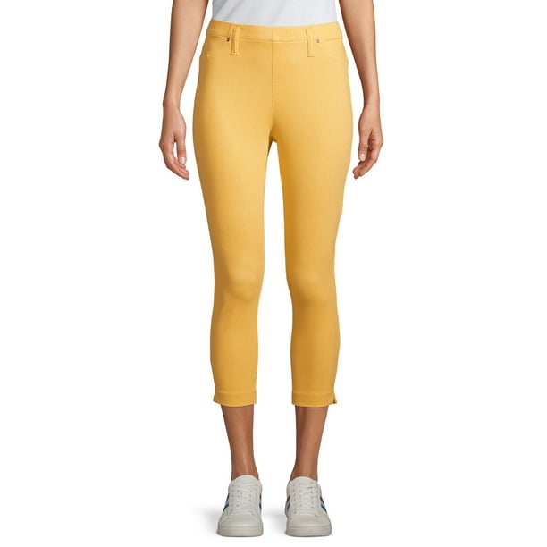 time and tru high waisted jeggings