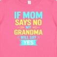 thumbnail image 4 of Inktastic If Mom Says No, My Grandma Will Say Yes Boys or Girls Baby T-Shirt, 4 of 5