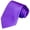 Purple, variant on Scott Allan Men's Classic Solid Color Purple Tie, Necktie