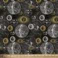 thumbnail image 4 of (4 pack) David Textiles 44" x 1 Yard Cotton Celestial Bliss Precut Fabric, Multicolor, 4 of 8