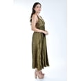 thumbnail image 2 of Vestido plisado con encanje Roman Fashion /Juvenil, 12632 (Verde militar) verde oscuro CH, 2 of 6
