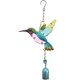 thumbnail image 1 of FELTECHELECTR Carillón de viento de colibrí para jardín, colgante decorativo para jardín, decoración de fiesta, 1 of 6