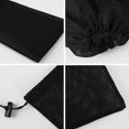 thumbnail image 3 of 2 Pack Pond Filter Bags, Reusable Drawstring Filter Bags, Pond Filter Socks - Large Mesh Bag - Black Pack of 2., 3 of 5