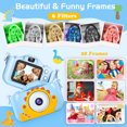 thumbnail image 4 of Kids Selfie Camera,1080HD 20MP Digital Camera for Boys Girl,Kids Toys Christmas Birthday Gifts for Girls Age 3-12 Kids Camera with 32GB SD Card, 4 of 8