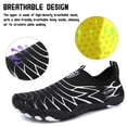 thumbnail image 4 of CHICVOMEY Womens Quick Dry Barefoot Water Shoes Slip On Lightweight Sports Shoes for Men Non-Slip Flexible Athletic Shoes for Aqua Snorkeling Stream Trekking Pool, 4 of 9
