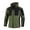 Z_ Green, variant on YLSDY Men's Work Jacket Softshell Jacket Fleece Lined Full Zipper Insulated Windbreaker Cargo Jackets for Hiking Fishing Green XL